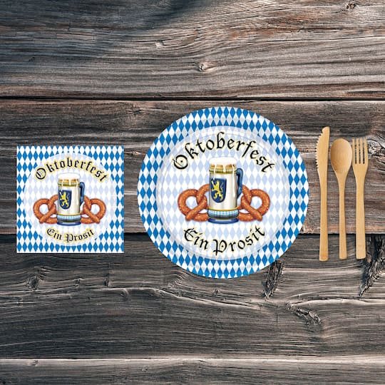Beistle Oktoberfest Luncheon Napkins, 64ct.